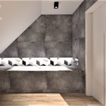17 - kompleksowy projekt łazienki mozajka i beton - Wnętrza Toruń Chełmno Ciechocinek
