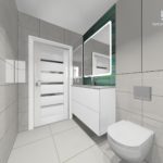 95 - projekt i realizacja łazienki - Wnętrza Toruń Ciechocinek Chełmno
